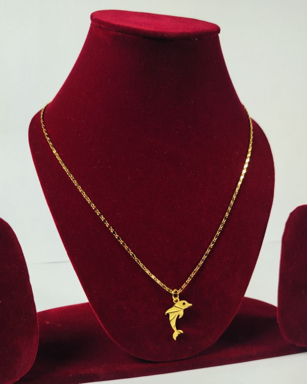 Gold Plated Dolphin Chain