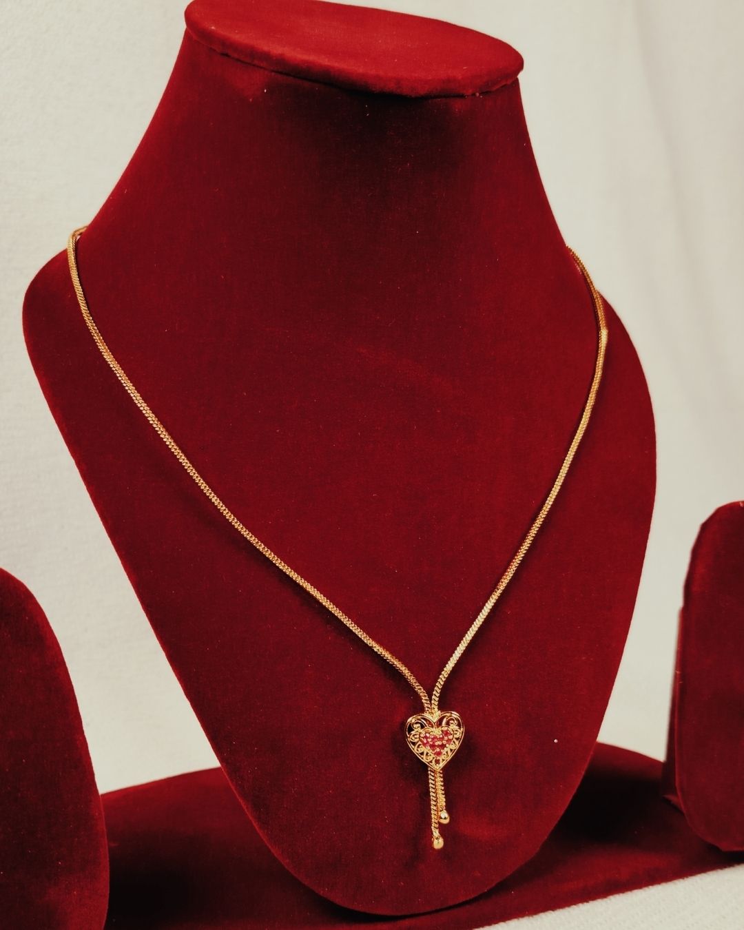 Gold Plated Heart Chain