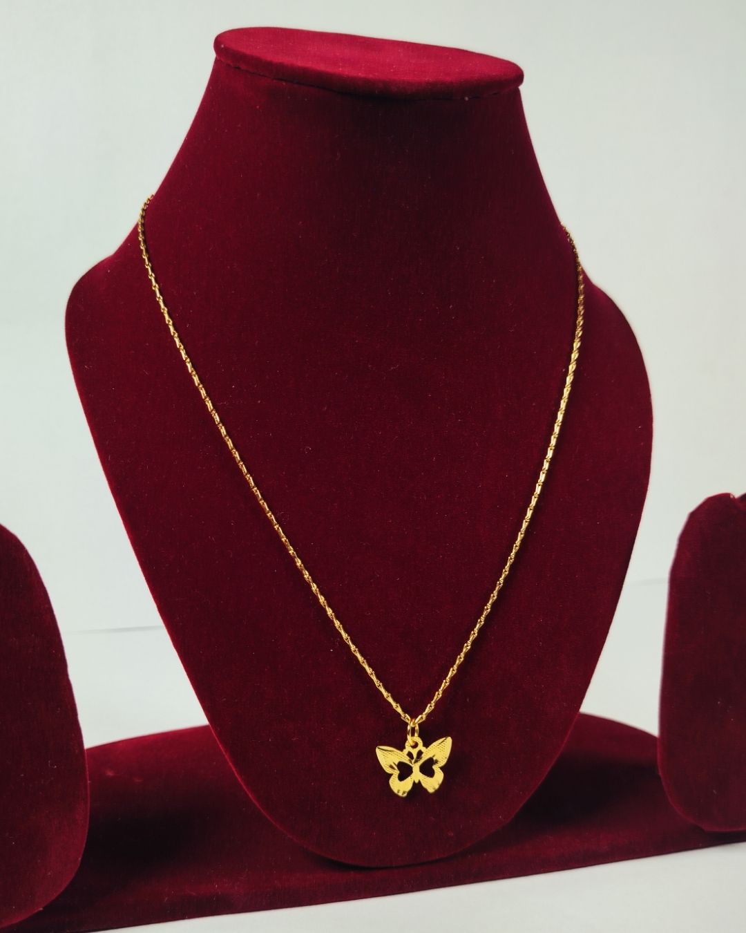 Gold Plated Butterfly Chain